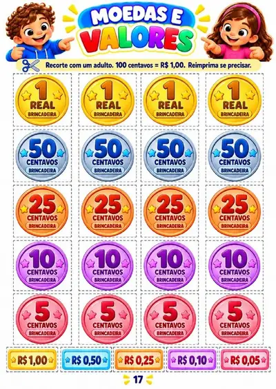Moedas e Valores