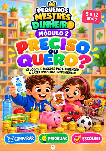 Capa do Módulo 2 — Preciso ou Quero?