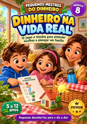 Capa do Módulo 8 — Dinheiro na Vida Real
